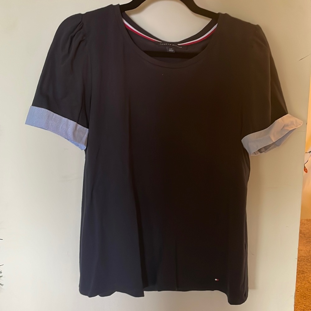 Dark Blue Cotton Shirt